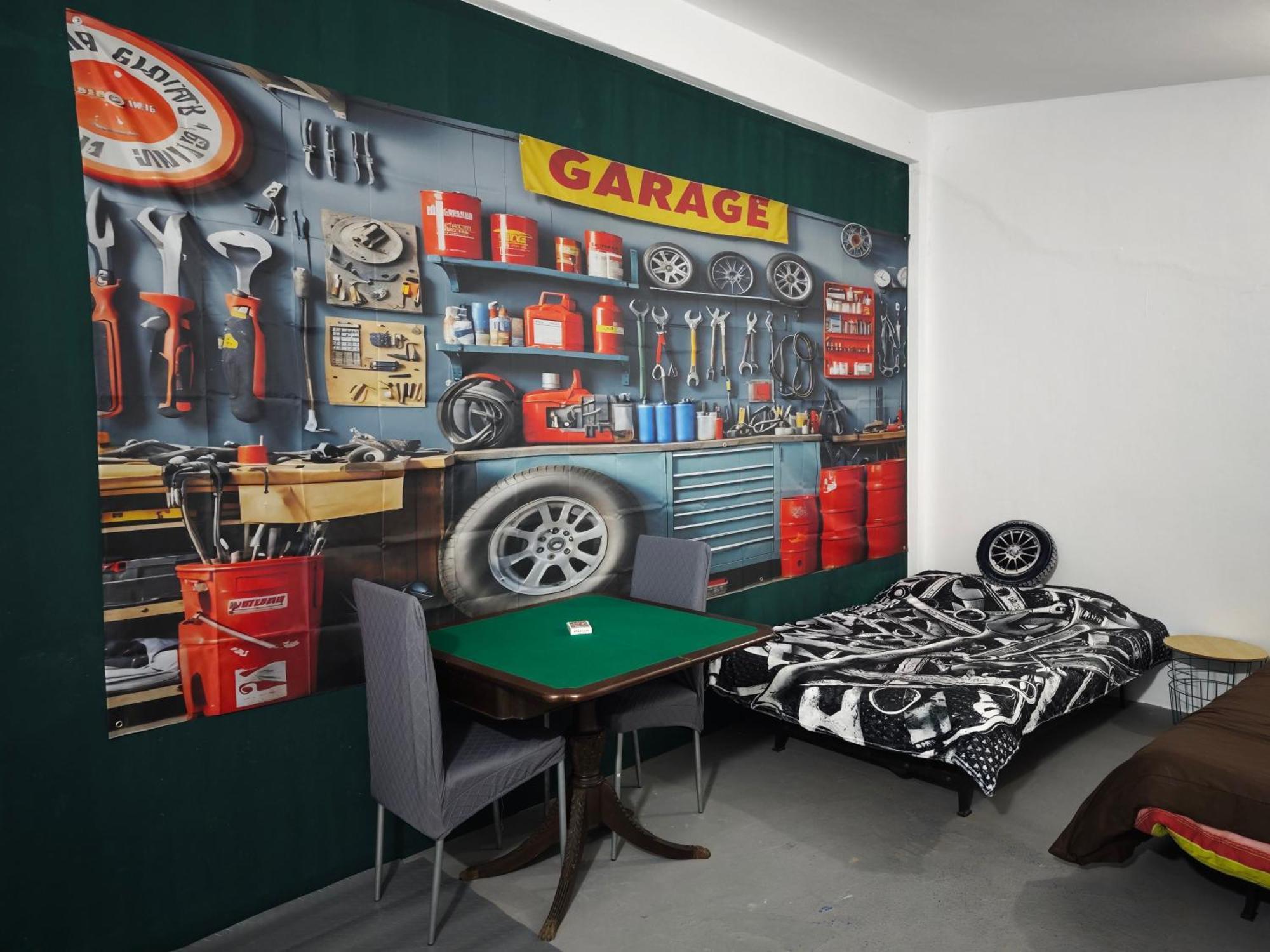 Отель Garage4Me Pool Opcional Эшмориш Экстерьер фото